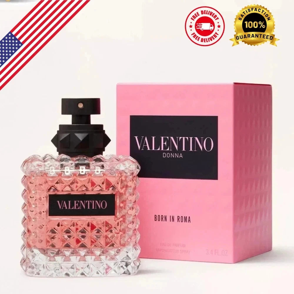 Valentino Donna Born in Roma Eau de Parfum Spray 100ml / 3.4 oz – Luxury Women’s Perfume