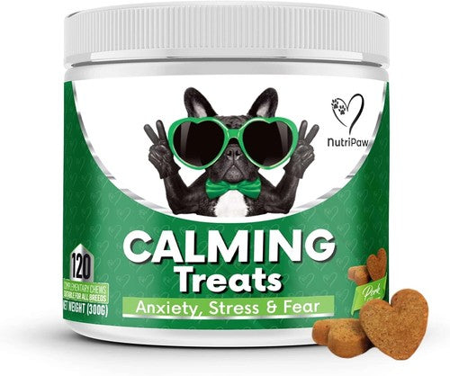 : NutriPaw Calming Treats for Dogs – Natural Stress & Anxiety Relief