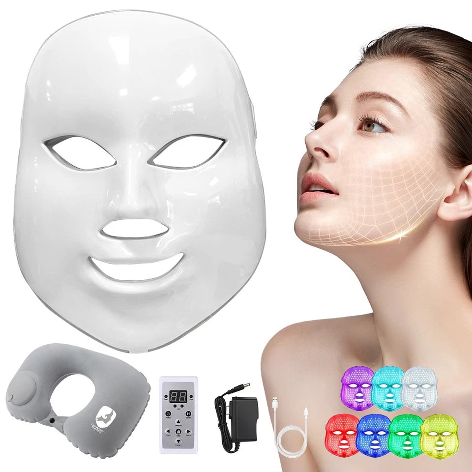 Red Light Therapy Mask for Face – LED Facial Skin Care Mask for Anti-Aging, Acne & Skin Rejuvenation