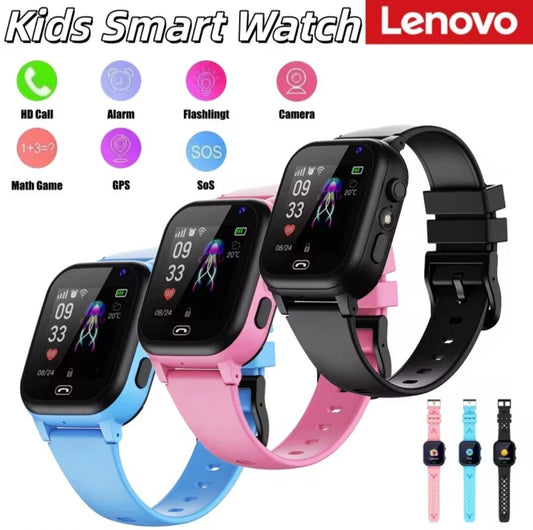 Lenovo 5G Smart Watch Kids GPS WiFi Video Call Camera Monitor Tracker Location