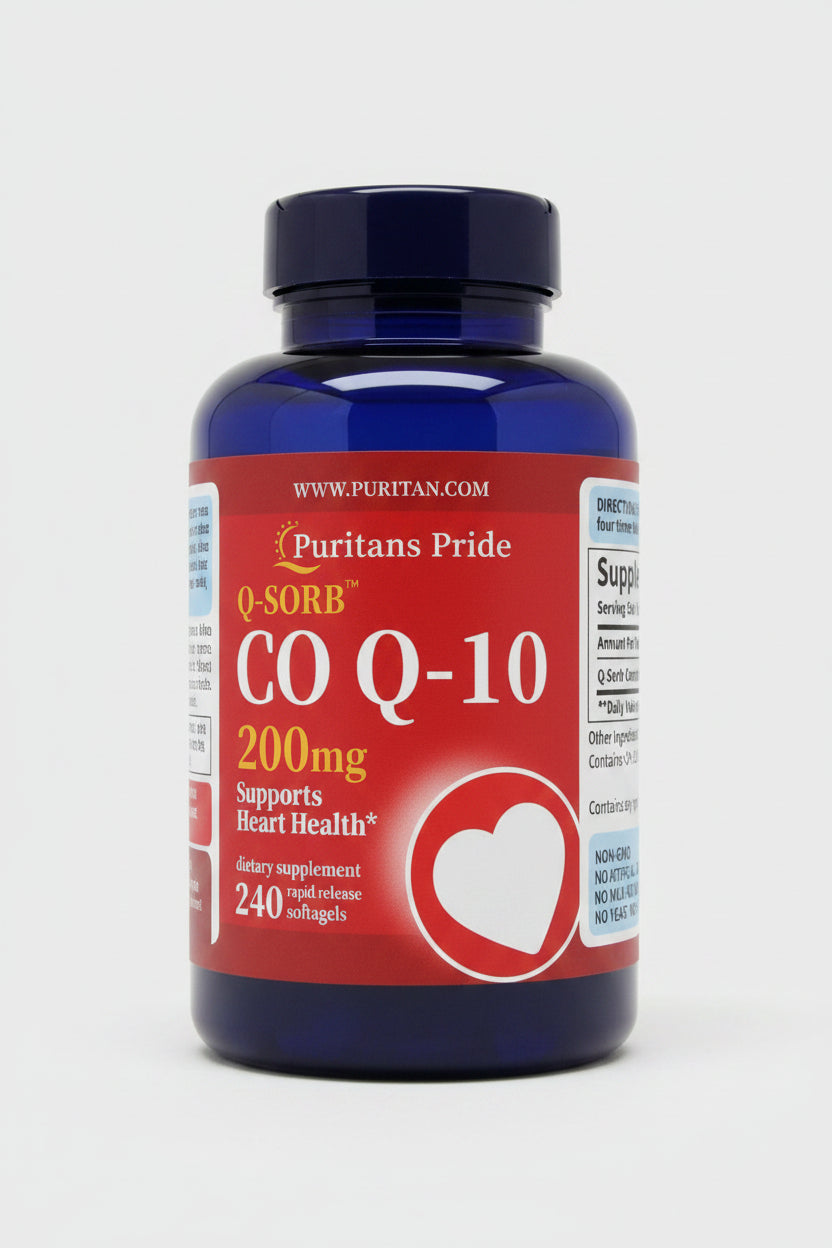 CO Q-10 Q-SORB Softgels – 200mg (240 Softgels)
