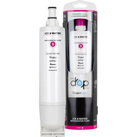 EveryDrop EDR5RXD1 Refrigerator Water Filter 5 – Genuine Whirlpool Ice & Water Filter Replacement