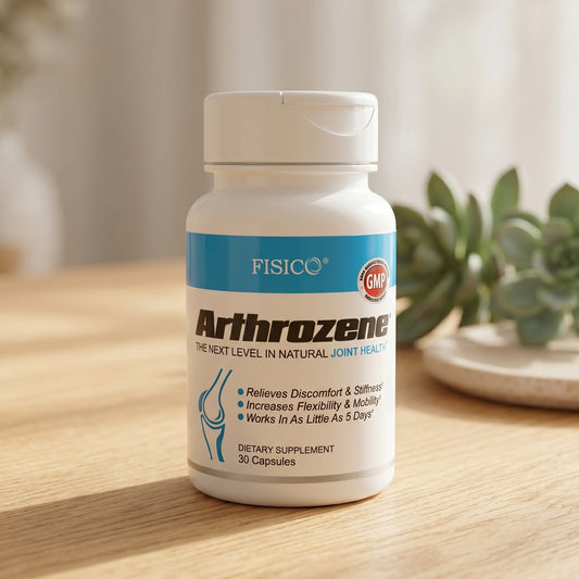 Fisico Arthrozene Natural Joint Health Supplement – 30 Capsules | Bone & Joint Support Formula