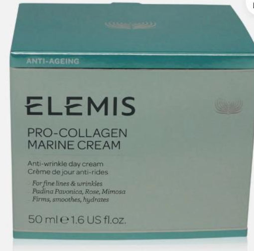 Elemis Pro-Collagen Marine Cream 1.6 fl oz – Anti-Ageing Moisturizer (With Inner Liner)