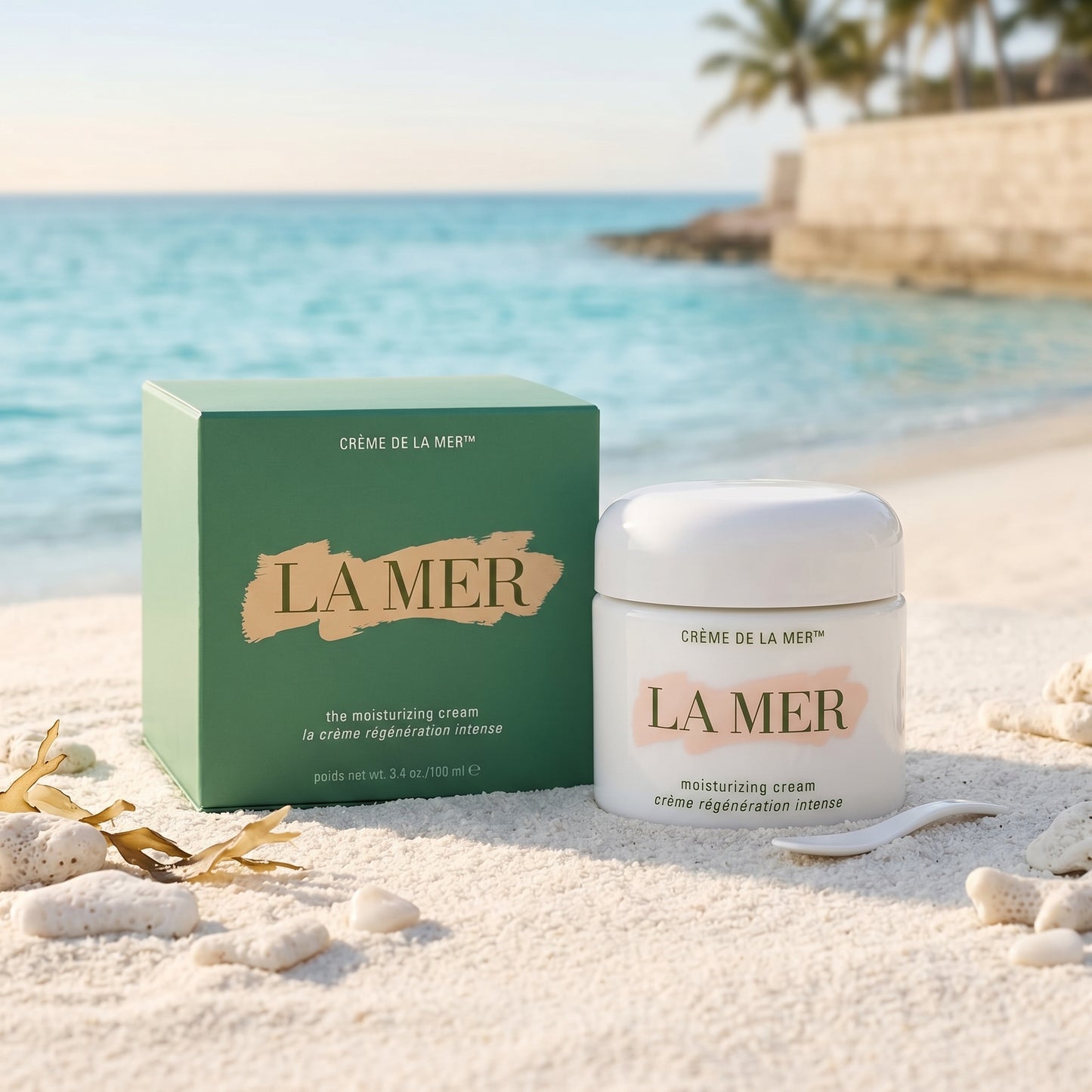 La Mer Crème de la Mer Moisturizing Cream 3.4 oz (100ml) – Luxury Hydrating Face Cream