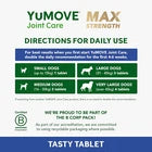 YuMOVE Max Strength Joint Supplement for Senior Dogs | High-Strength Hip & Joint Support with Glucosamine, Green Lipped Mussel & Hyaluronic Acid