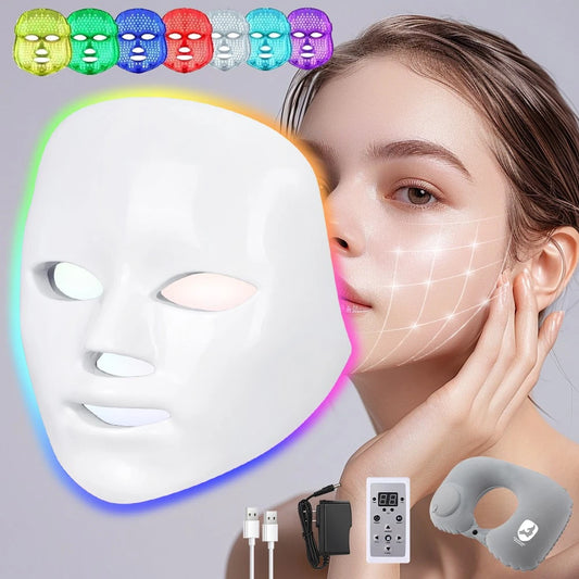 Red Light Therapy Mask for Face – LED Facial Skin Care Mask for Anti-Aging, Acne & Skin Rejuvenation