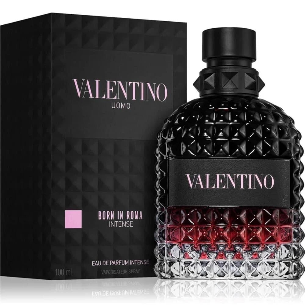 Valentino Uomo Born In Roma Intense Eau De Parfum Spray for Men 3.4 oz / 100 ml