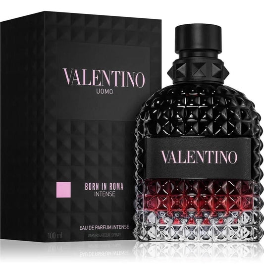 Valentino Uomo Born In Roma Intense Eau De Parfum Spray for Men 3.4 oz / 100 ml