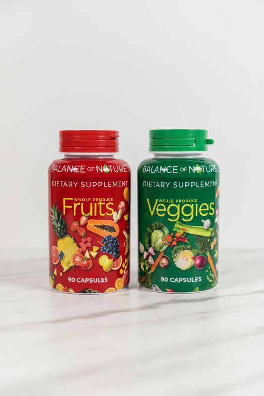 Natures Fruits & Veggies Balance Dietary Supplement – 2 Pack (90 Capsules Each) | Whole Food Nutrition for Daily Wellness
