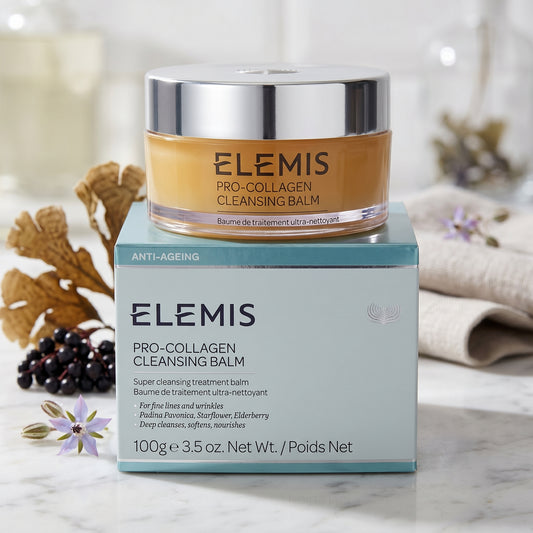 Elemis Pro-Collagen Cleansing Balm  – Hydrating Makeup Remover & Nourishing Facial Cleanser
